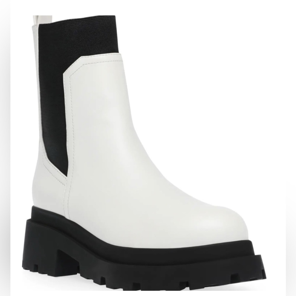DV by Dolce Vita Black and White Ankle Booties